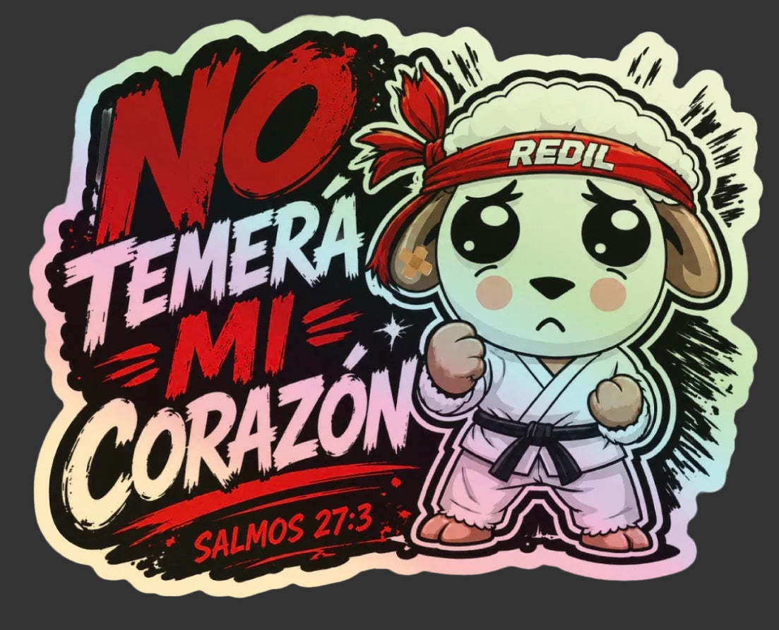 Sticker "NO TEMERA MI CORAZON”