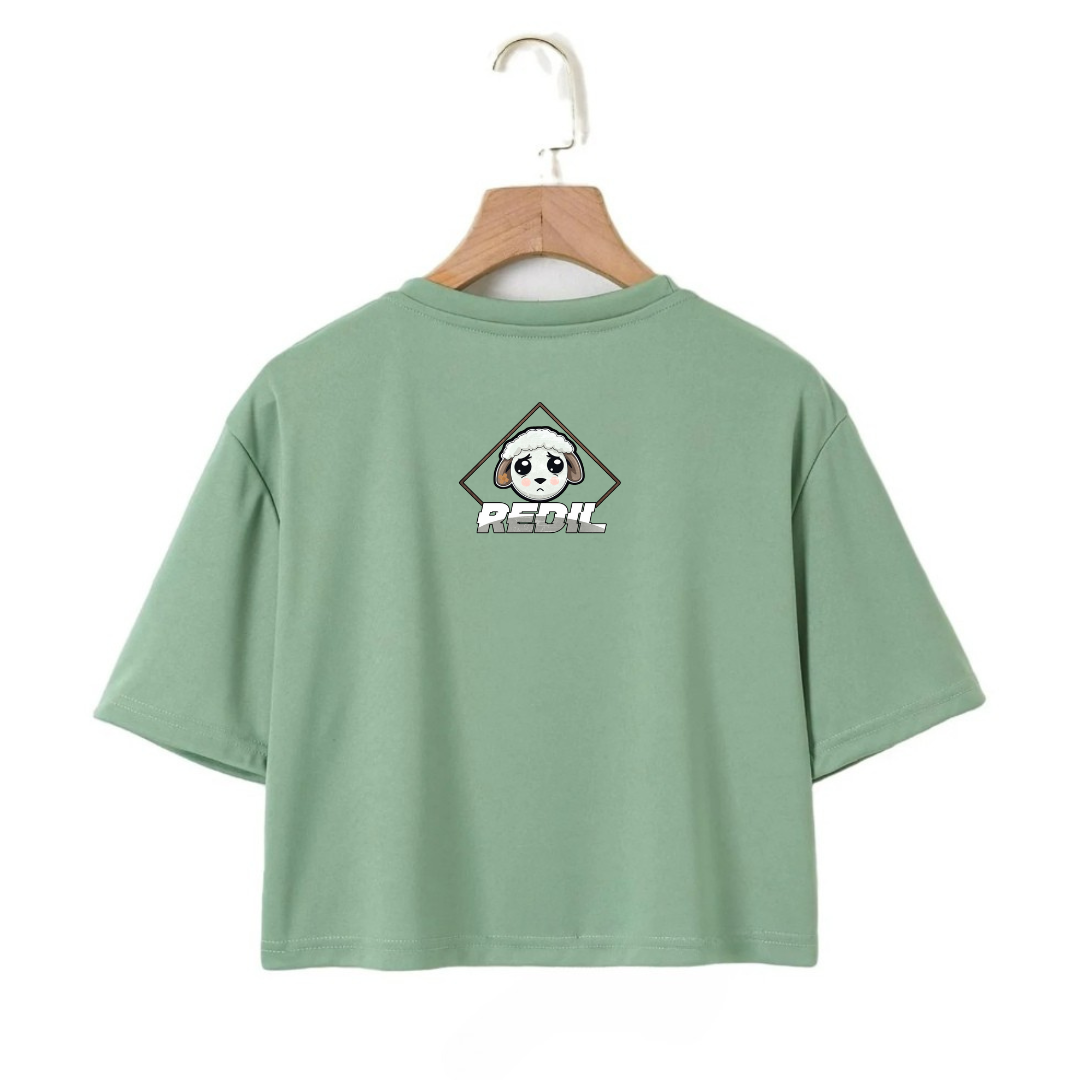Crop Top-Dios No Te Rindas Conmigo (Chicas)