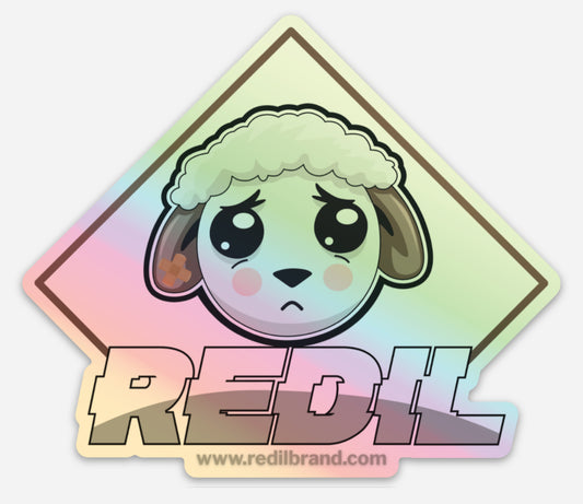 Sticker Logo REDIL, Holographic